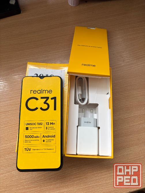 Смартфон realme c31 чехол в подарок Макеевка - изображение 1
