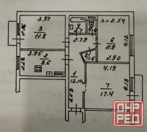 Предлагается продажа 3-х комнатной квартиры, пл. Шахтёрская (Зимний сад) Донецк - изображение 8