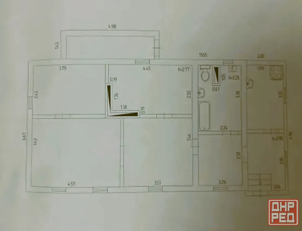 Продам жилой дом в 2-х уровнях, 123 м.кв., 8,3 сотки - Макеевка, пос. шахты Бажанова Макеевка - изображение 11