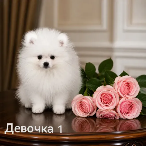 Очаровательные девочки померанского шпица Донецк