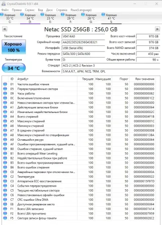 SSD Netac 256Gb Донецк