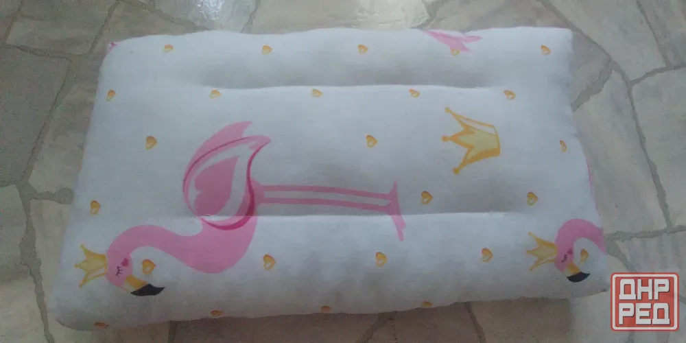 Подушка PINK детская, для сна, в дорогу, для массажа, 25х45. Донецк - изображение 1