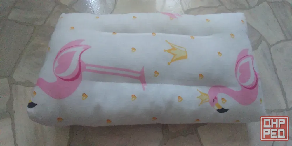 Подушка PINK детская, для сна, в дорогу, для массажа, 25х45. Донецк - изображение 2