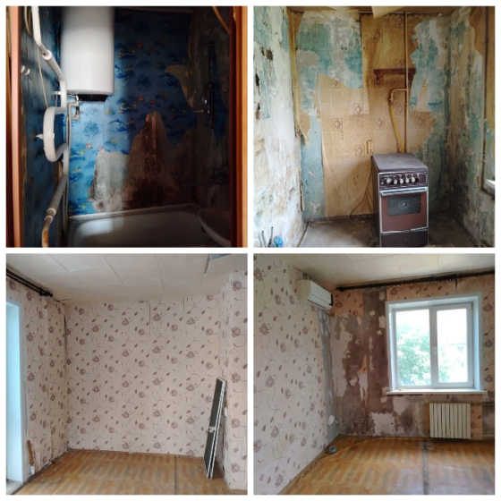 кв-л Шахтерский не гостинка 1кв. этаж 5/9 Макеевка