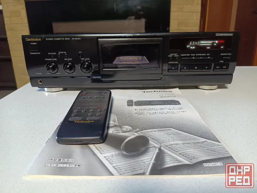 Кассетный магнитофон Technics -RS-BX501 Донецк - изображение 1