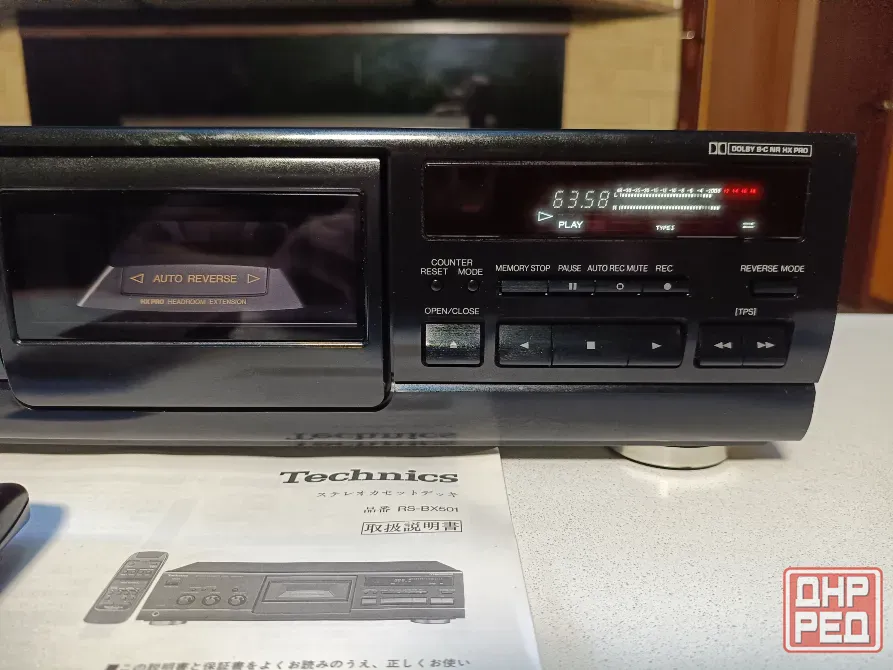 Кассетный магнитофон Technics -RS-BX501 Донецк - изображение 5
