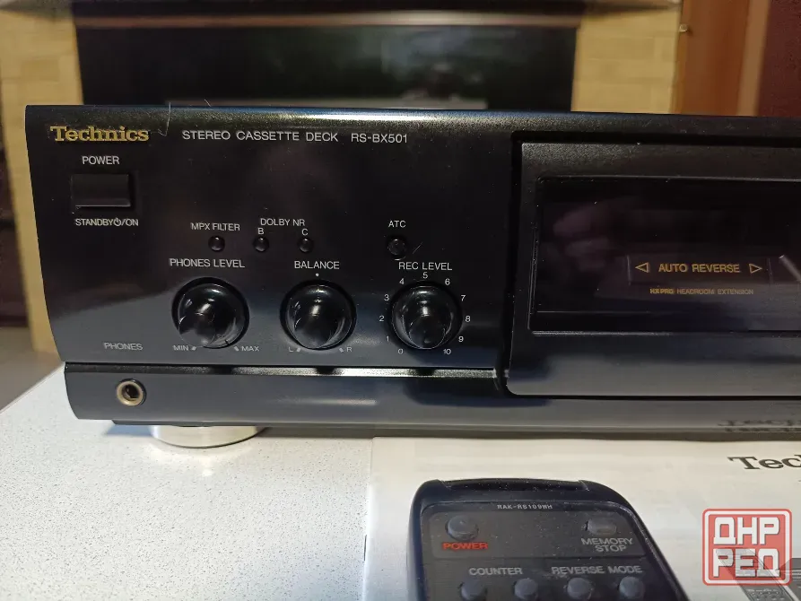 Кассетный магнитофон Technics -RS-BX501 Донецк - изображение 4