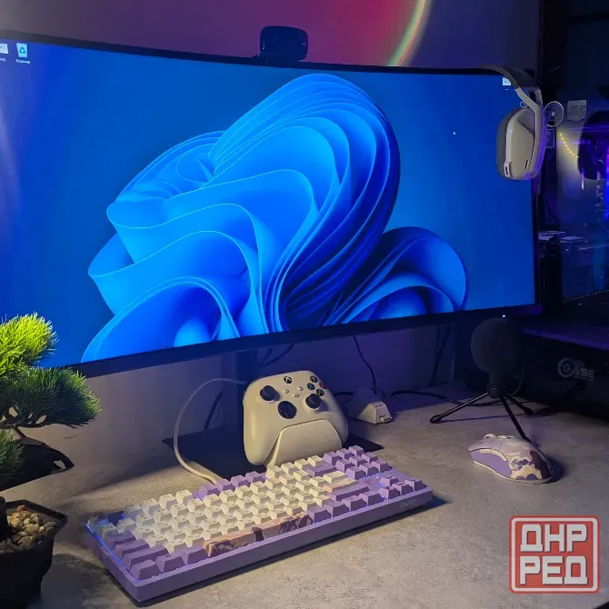 игровой пк + монитор 34" + периферия Донецк - изображение 2
