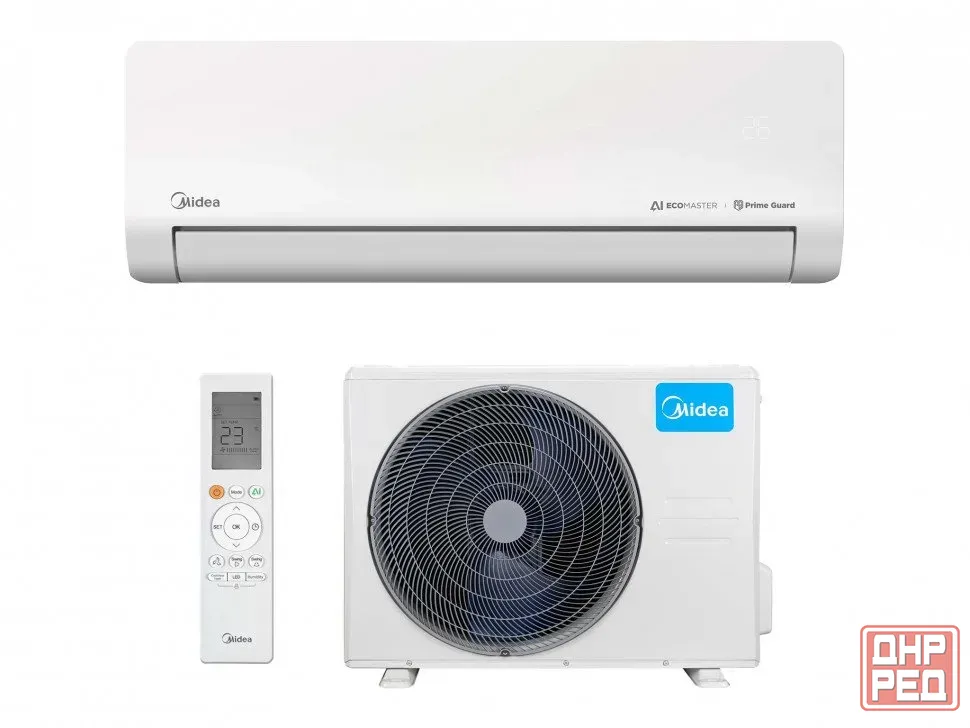 Сплит-система Midea MSES1S-09FRN8G1 Easy Inverter (до 27 м²) с дисплеем, Wi-Fi Донецк - изображение 1