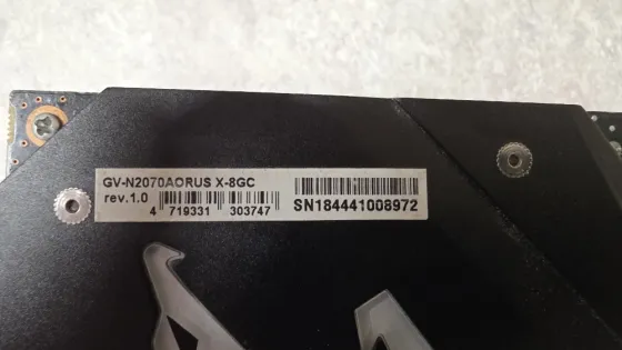Видеокарта Gigabyte RTX2070 8GB AORUS Xtreme Донецк