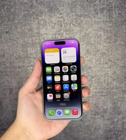 iPhone 14 Pro 256 6 Deep Purple. B отличном состоянии, 90% акб Донецк