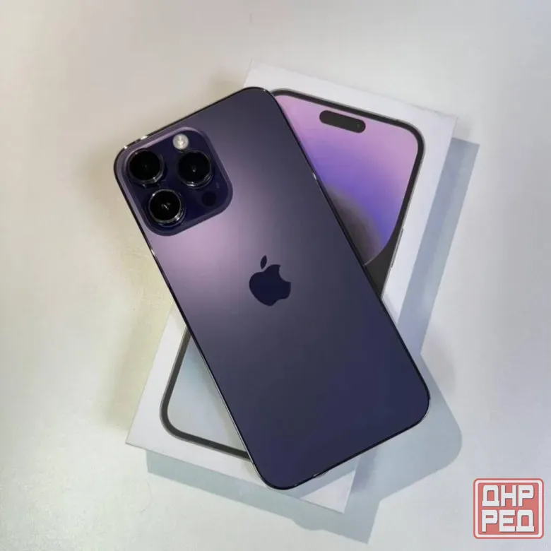 iPhone 14 Pro 256 6 Deep Purple. B отличном состоянии, 90% акб Донецк - изображение 1