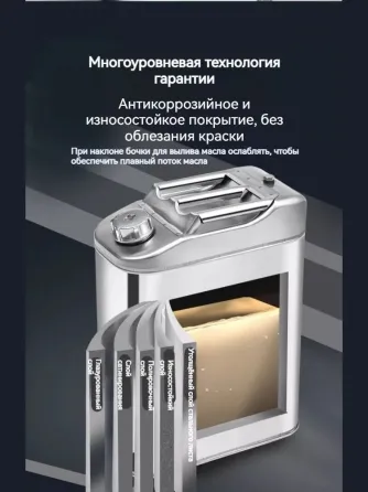 Канистра для гсм 25л нержавейка 304 Донецк