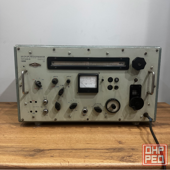 Измерительный генератор RFT Messgenerator 1964г Донецк - изображение 2