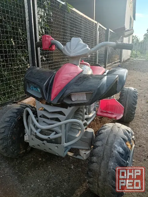 Продам детский электрический квадроцикл 12 v. Харцызск - изображение 1