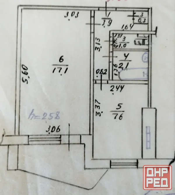 Продаётся 1-к квартира, московский проект Мариуполь - изображение 9