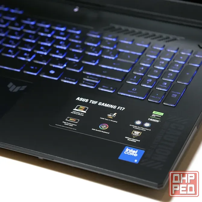 17,3" Asus TUF F17 Core 5 210H 4,8GHz/RTX 3050 6G/16G DDR5 Донецк - изображение 5