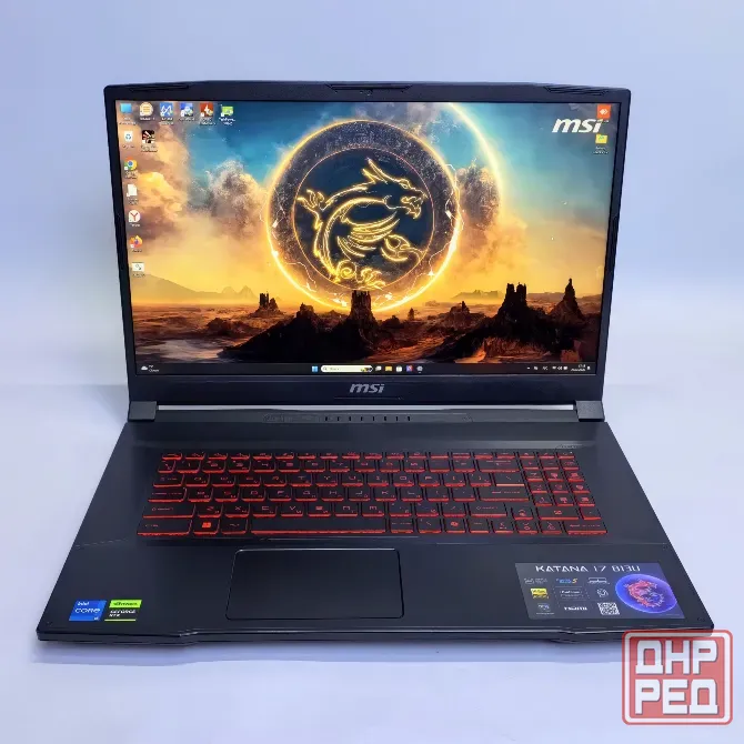 17,3" MSI Katana 17 B13UCR i5-13420H 4,6GHz/RTX 3050/1Тб Донецк - изображение 1