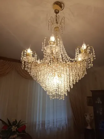 Люстра хрустальная Донецк