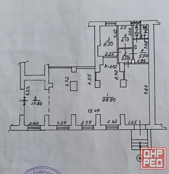 Сдам в аренду 145 м² Магазин, Банк, Офис . Ремонт. Первая линия. Отдельный вход. Парковка. Центр! Донецк - изображение 4