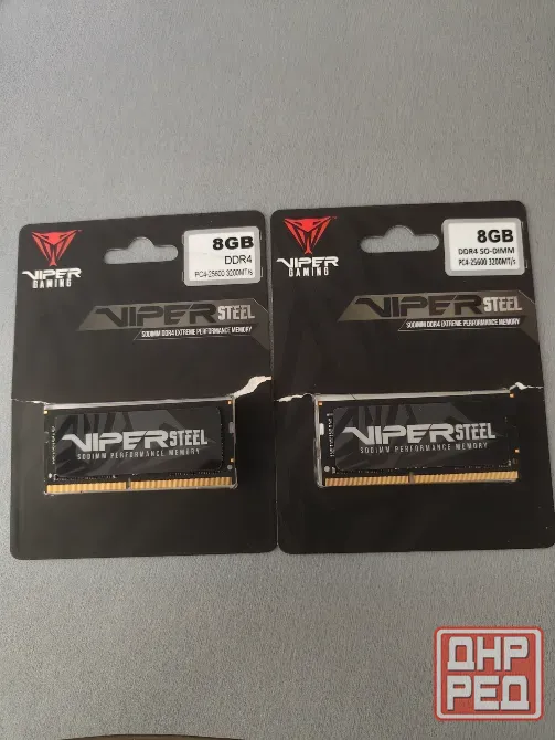Оперативная память ddr4 2*8Гб Patriot Viper 3200 МГц; Макеевка - изображение 1