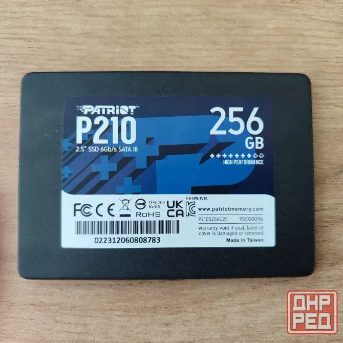 SSD Patriot 256Gb Донецк - изображение 1