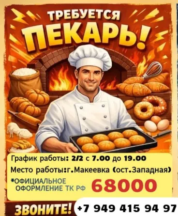 Пекарь Макеевка