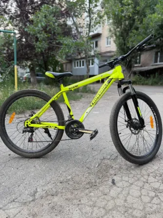 Велосипед CrossBike Shark 27,5 Green Донецк