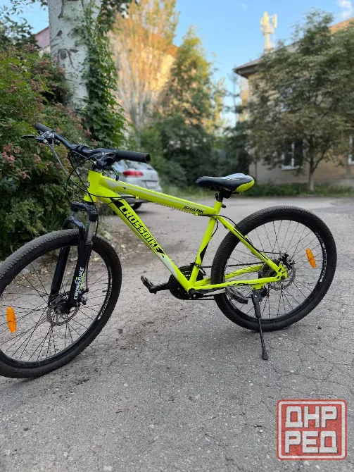 Велосипед CrossBike Shark 27,5 Green Донецк - изображение 2