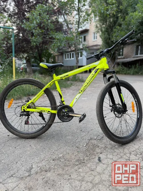 Велосипед CrossBike Shark 27,5 Green Донецк - изображение 1