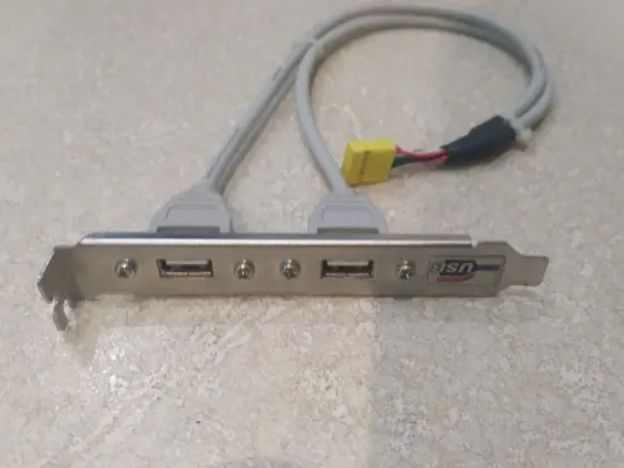 Планка расширения USB 2.0 2 порта на заднюю панель корпуса Донецк