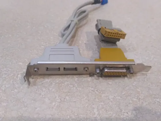 Планка расширения USB 2.0 2 порта на заднюю панель корпуса Донецк