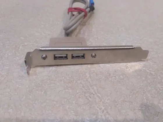 Планка расширения USB 2.0 2 порта на заднюю панель корпуса Донецк