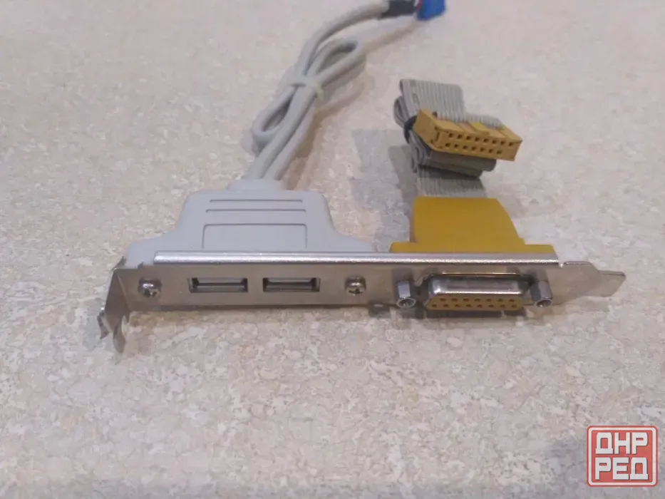 Планка расширения USB 2.0 2 порта на заднюю панель корпуса Донецк - изображение 3