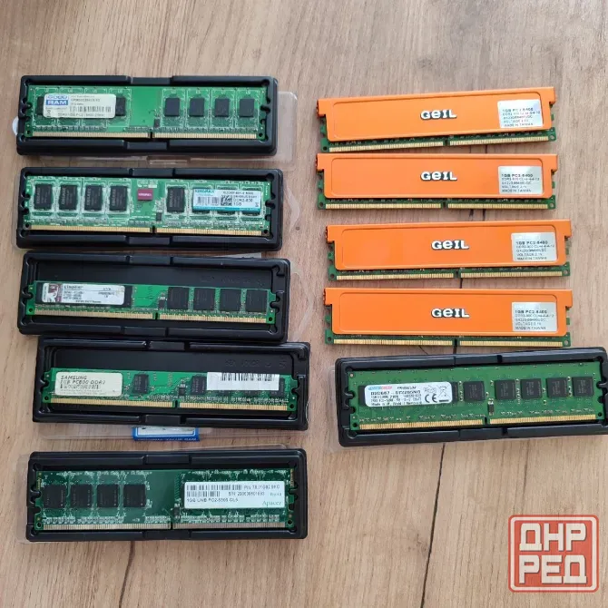 планки памяти DDR2 1gb Донецк - изображение 1