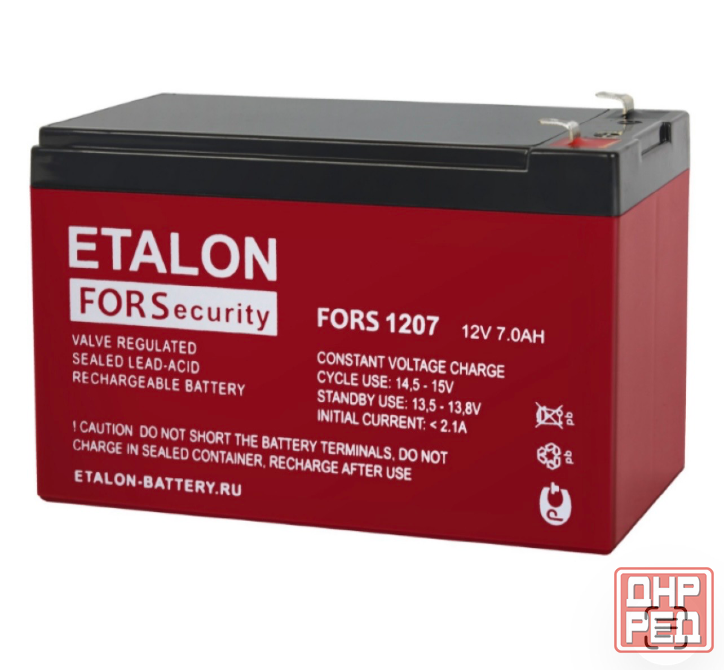 aккумулятор elaton fors 1207 12 в/7 ач Донецк - изображение 1