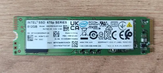 ssd nvme Intel 512gb Донецк