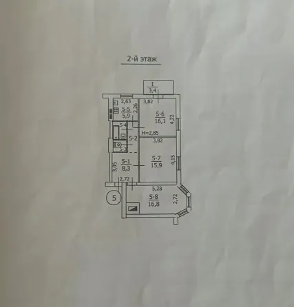 Продам 3-х комнатную квартиру на Миси Макеевка