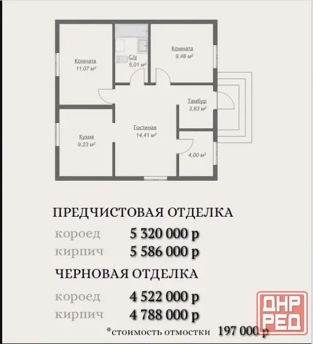 ижс (индивидуальное жилищное строительство) Донецк - изображение 2