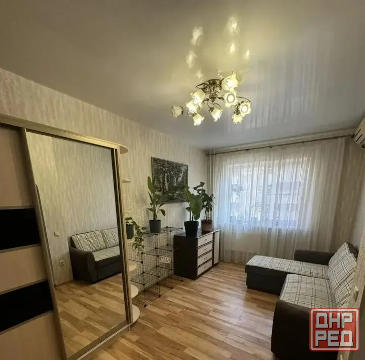 Сдаётся однокомнатная квартира в мкр.Цветочный Донецк - изображение 4