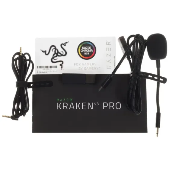 Беспроводная компьютерная гарнитура Razer Kraken V3 Pro, черная Донецк