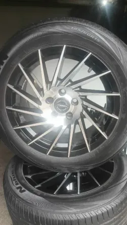 Диски R15, 5х100 + летняя резина Nexen 185/60/R15 (Идеал) Енакиево