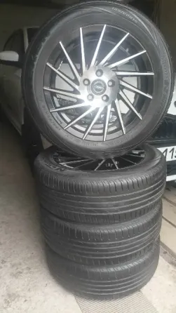 Диски R15, 5х100 + летняя резина Nexen 185/60/R15 (Идеал) Енакиево