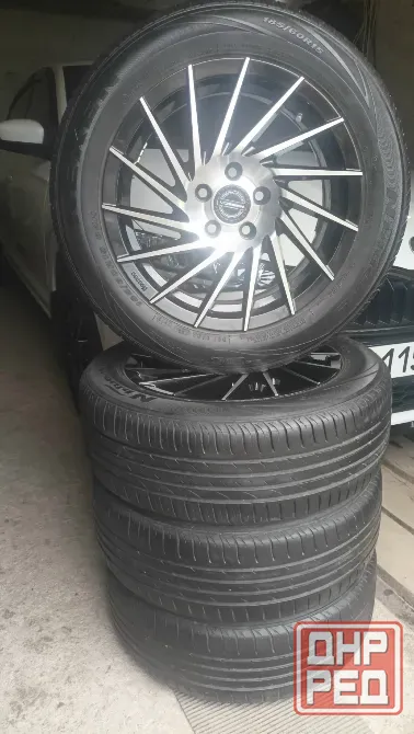 Диски R15, 5х100 + летняя резина Nexen 185/60/R15 (Идеал) Енакиево - изображение 1