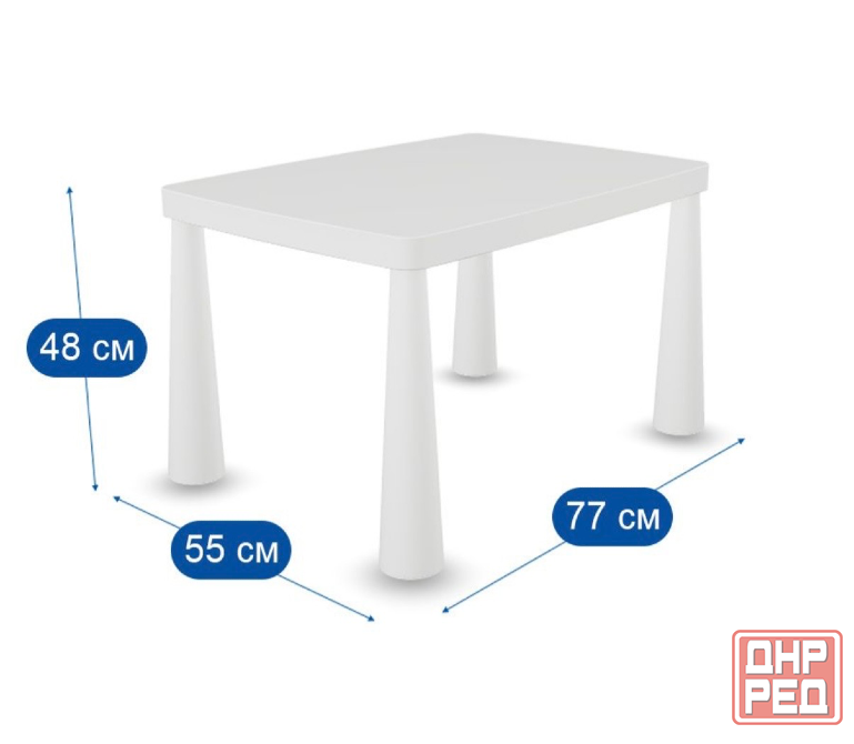 Детский стол и стул Mammut IKEA оригинал б/у Макеевка - изображение 6