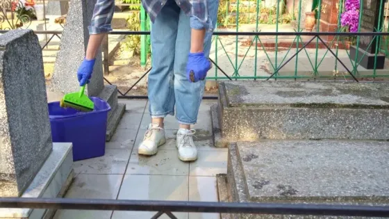 Уборка и благоустройство могилок Донецк