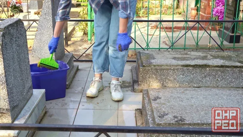 Уборка и благоустройство могилок Донецк - изображение 3