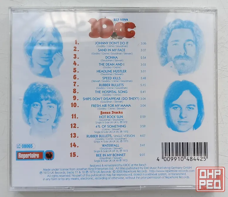 10CC (1973) 10CC - CD, фирм.(Germany), Pop-Rock Макеевка - изображение 2