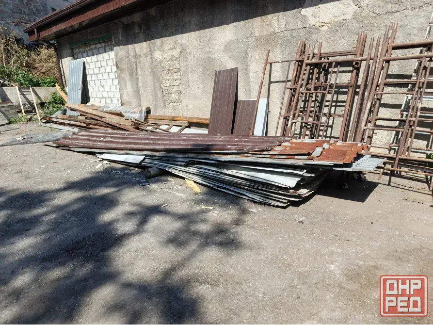 Продам кровельные листы б/у по цене металлолома Донецк - изображение 3