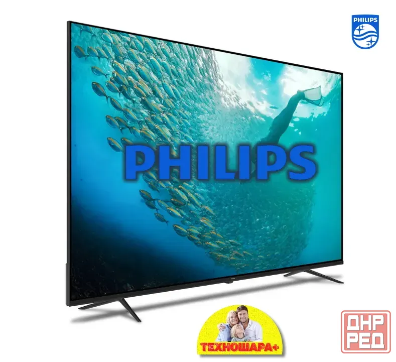 43" тв Philips 50PUD7029/71. Smart/GoogleTV|4K|HDR|Bluetooth|Голос Донецк - изображение 2